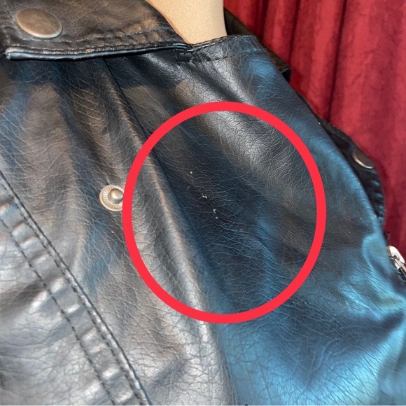 Whats hot crop jacket vest top size medium short sleeve zipper pocket zipper - Picture 9 of 9